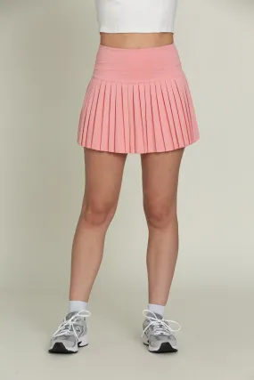 15" Coastal Sunset Pleated Tennis Skirt