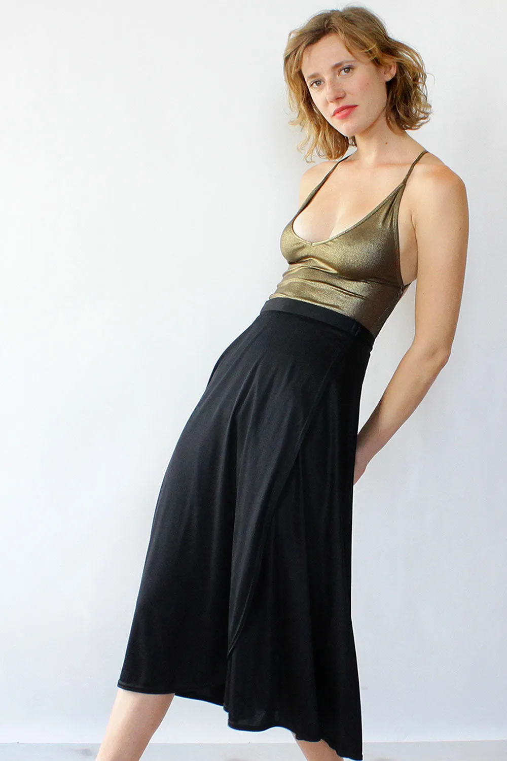 70s Wrap Dance Skirt