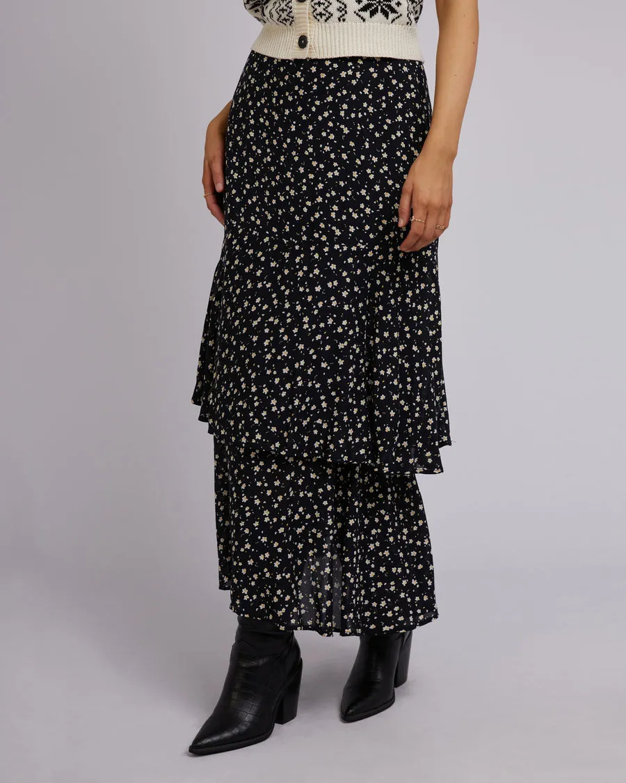 All About Eve Lily Floral Maxi Skirt