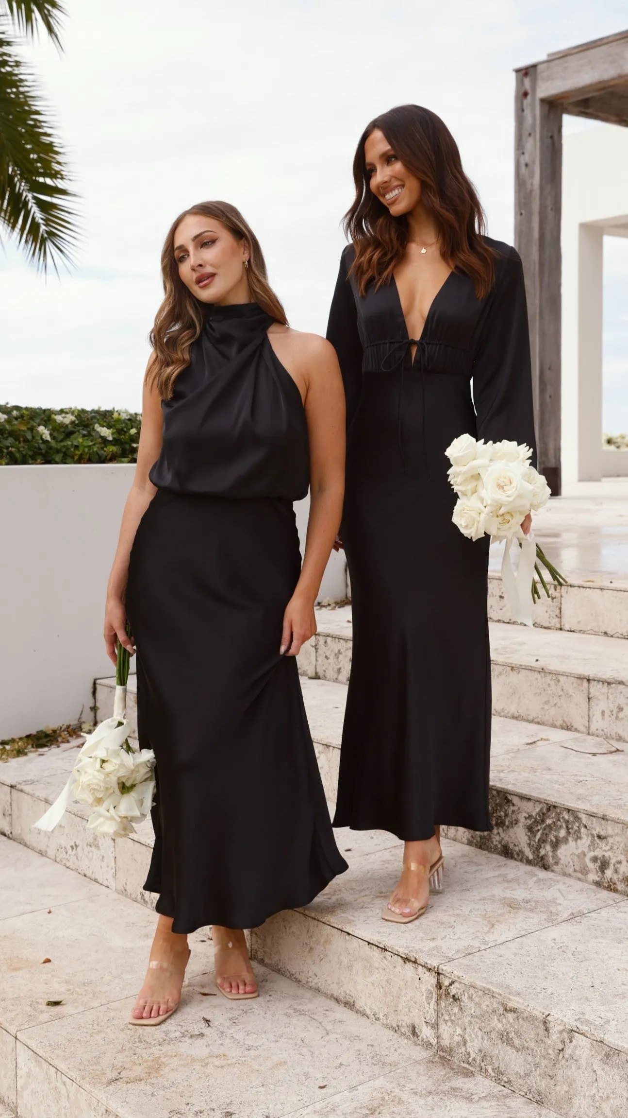 Amara Maxi Dress - Black