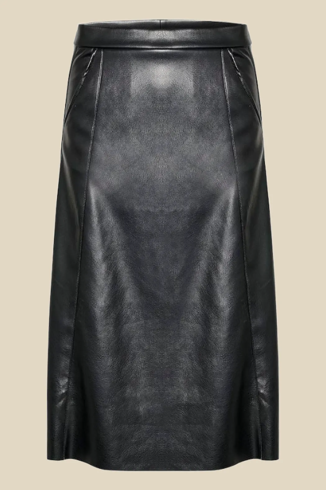 Ariana Faux Leather Skirt