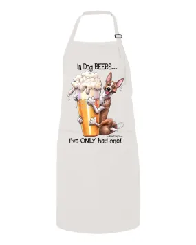 Basenji - Dog Beers - Apron