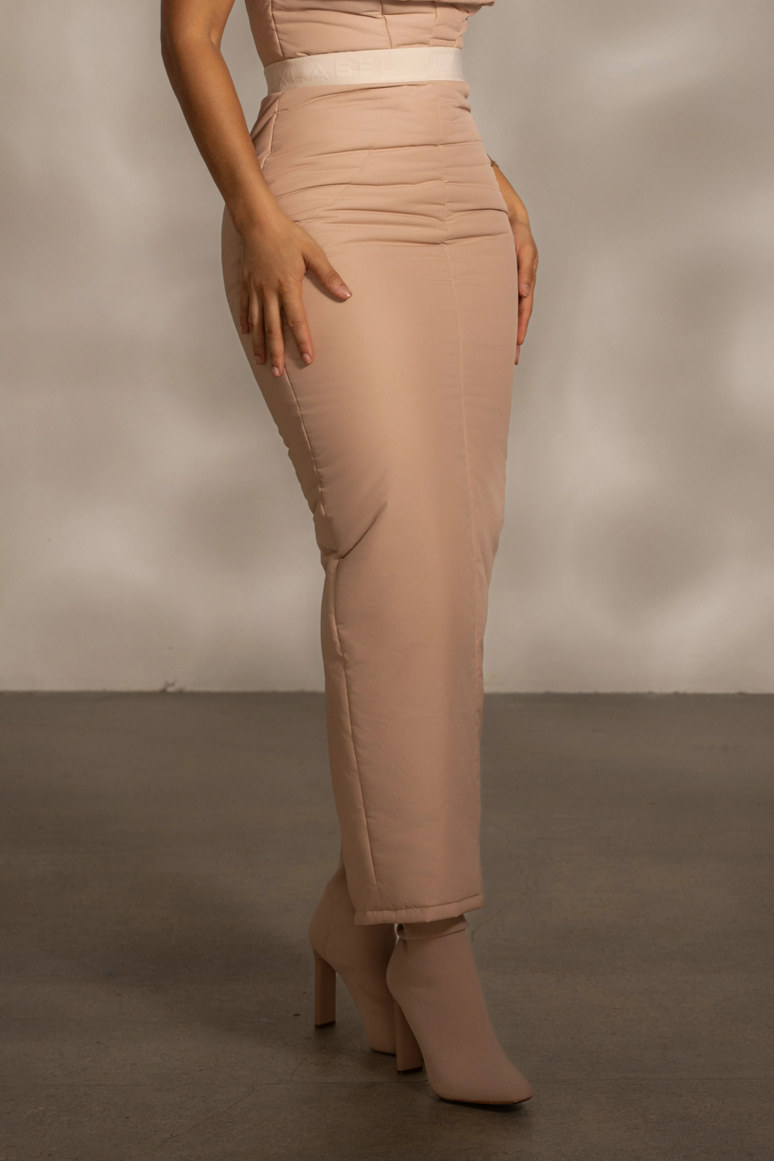 Beige Addyson Skirt Set