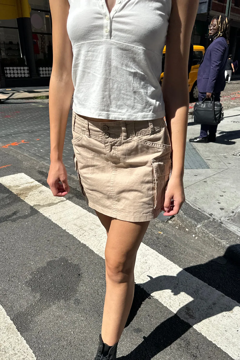 Beverly Cargo Mini Skirt