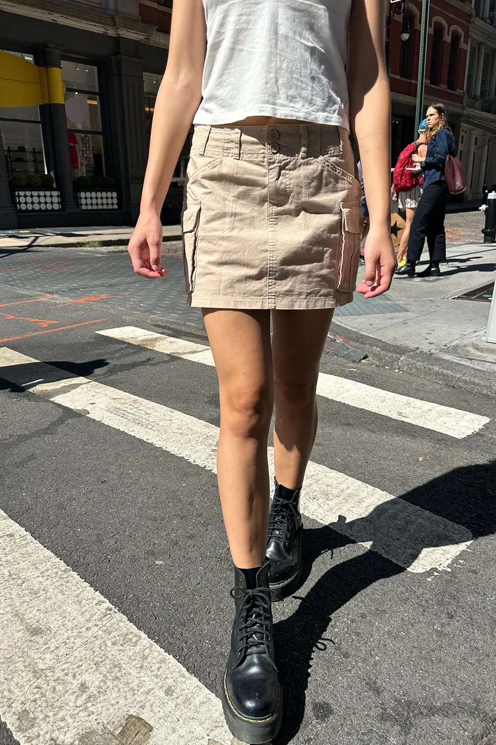 Beverly Cargo Mini Skirt