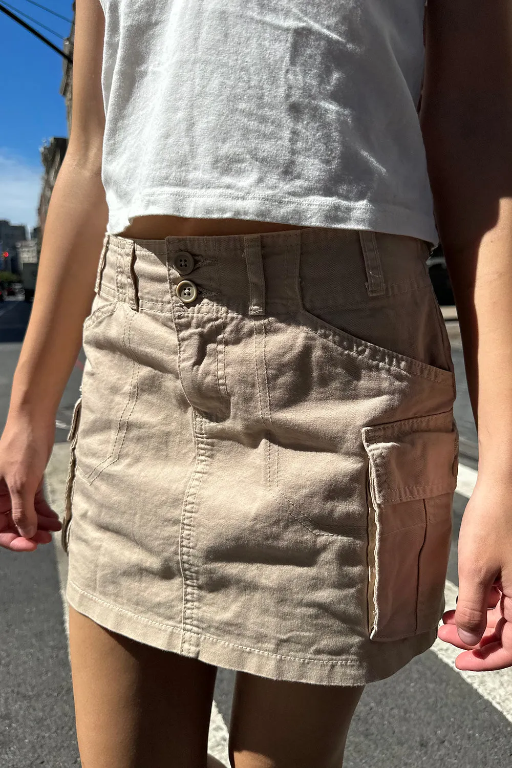 Beverly Cargo Mini Skirt