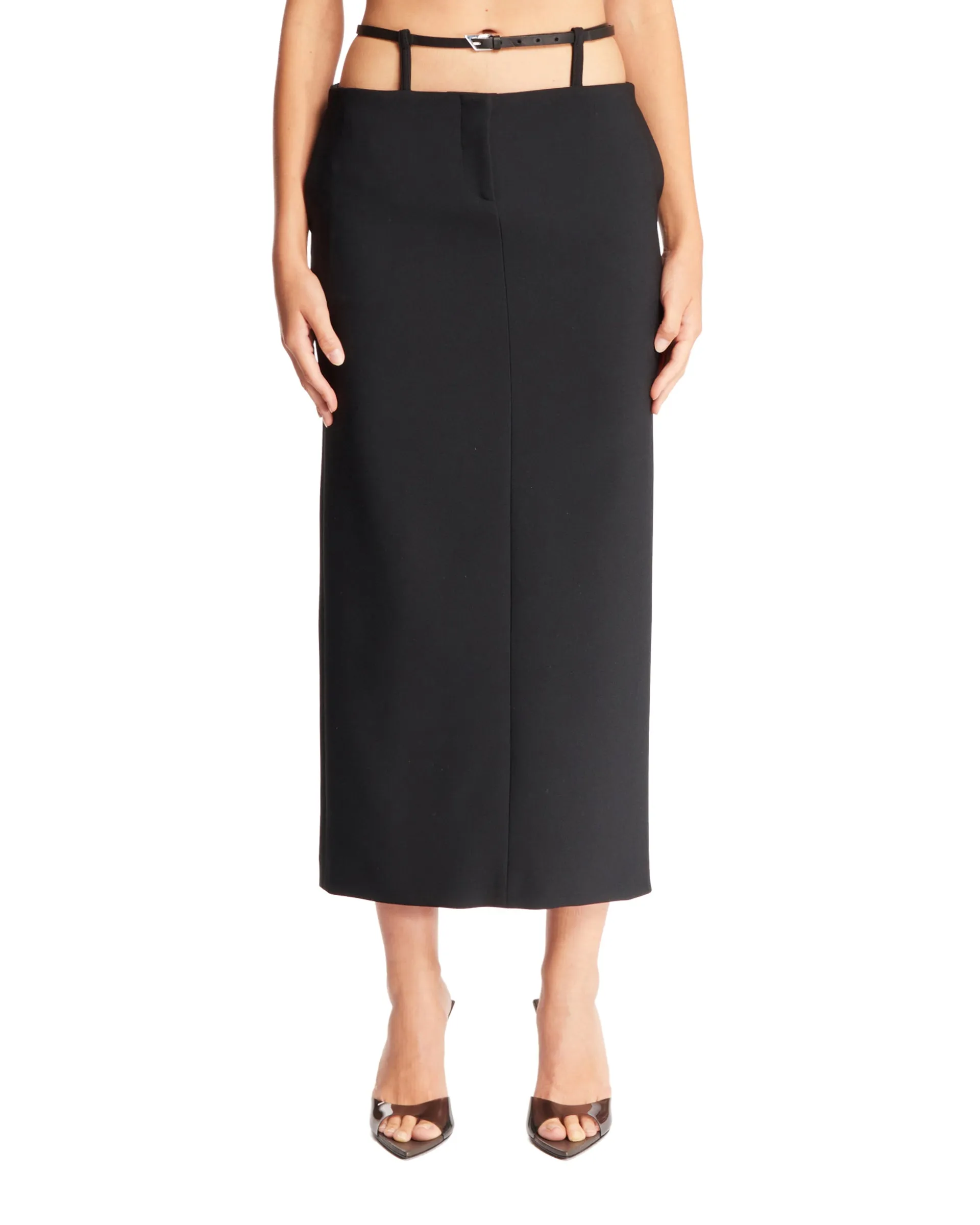 Black Midi Skirt