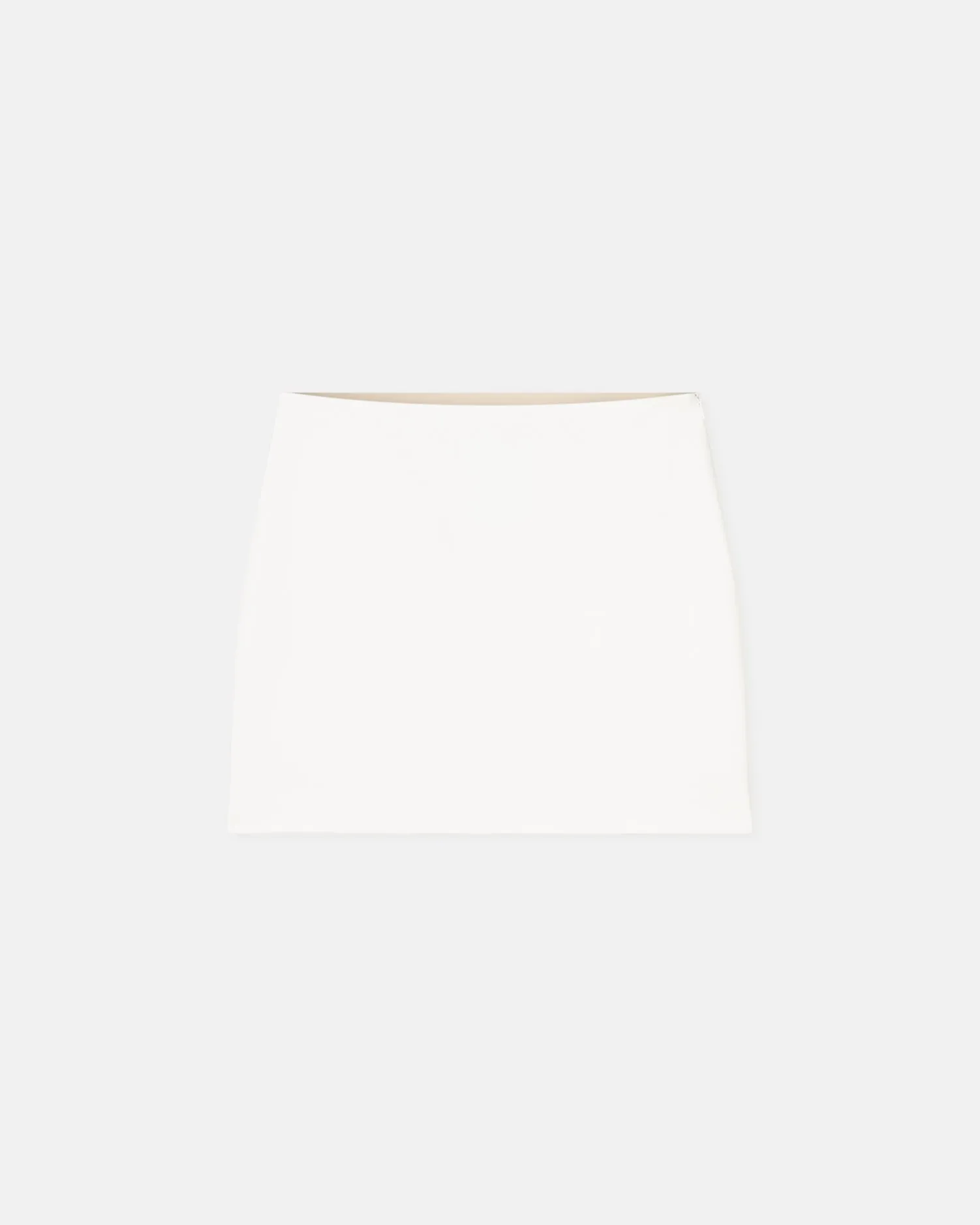 Briel - Tailored Mini Skirt - Off White