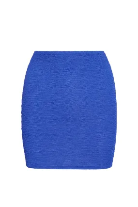 Cayman Skirt - Cobalt Crinkle