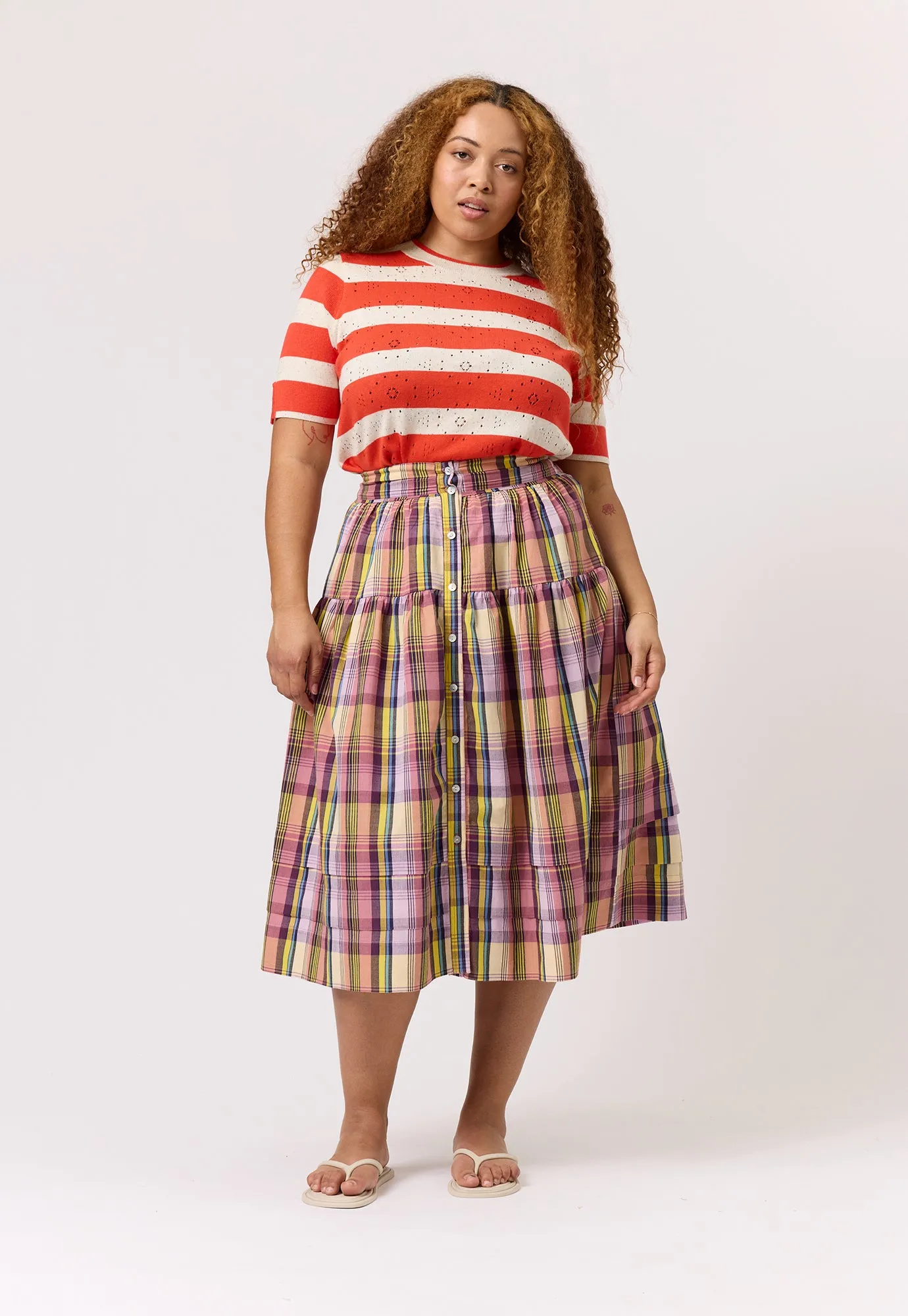 Coco Pintuck Skirt