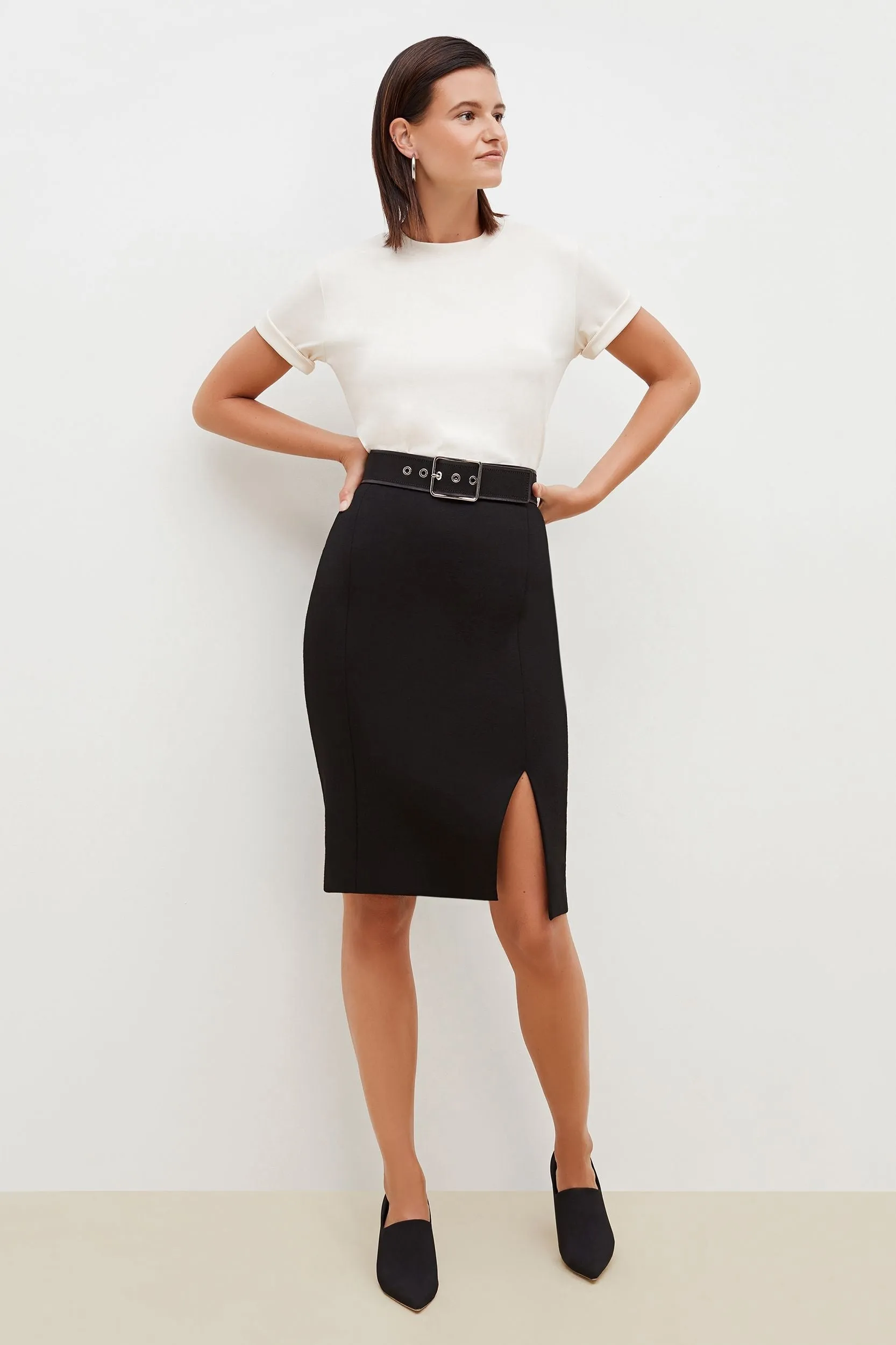 Cortlandt Skirt - Worth :: Black