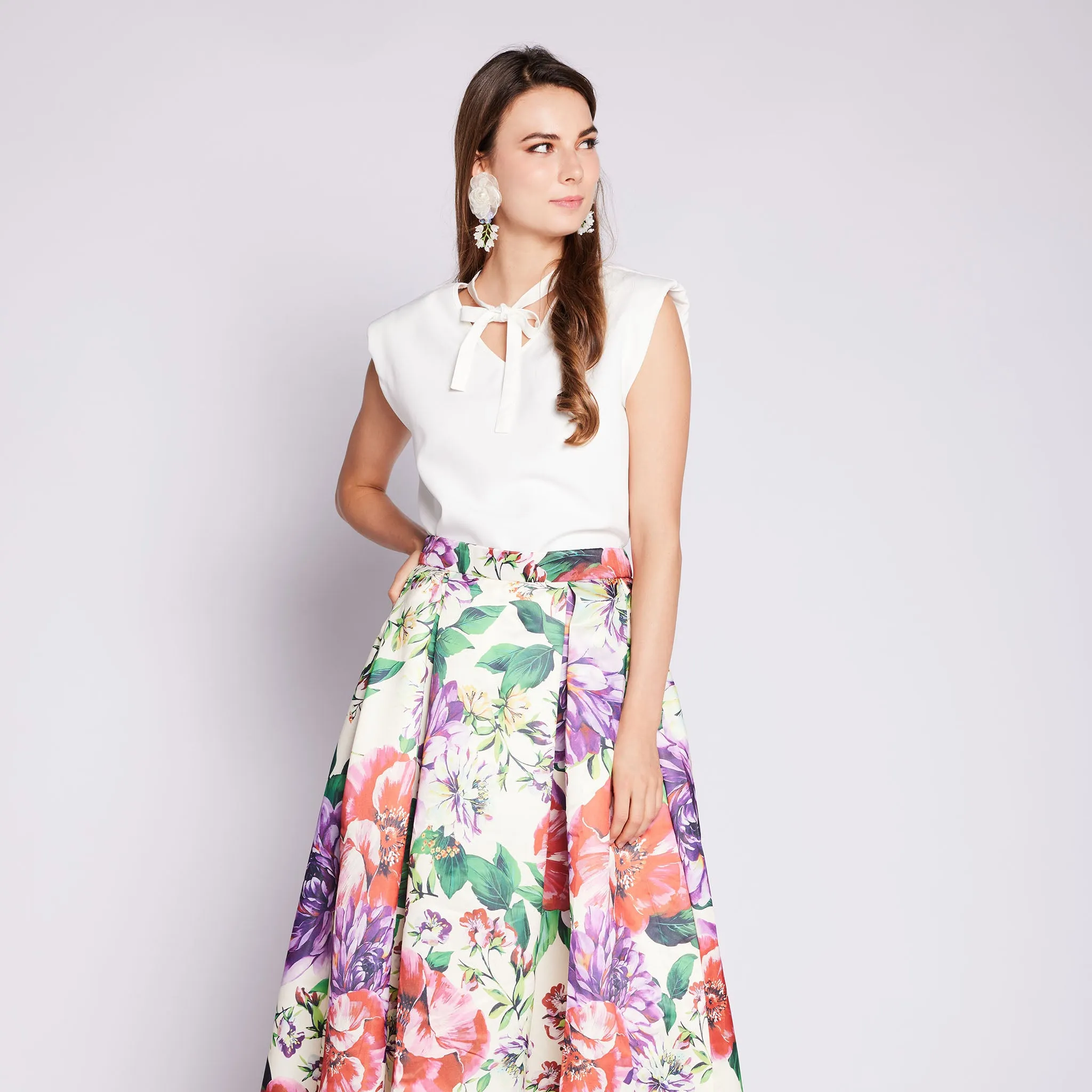 Flora Printed Skirt