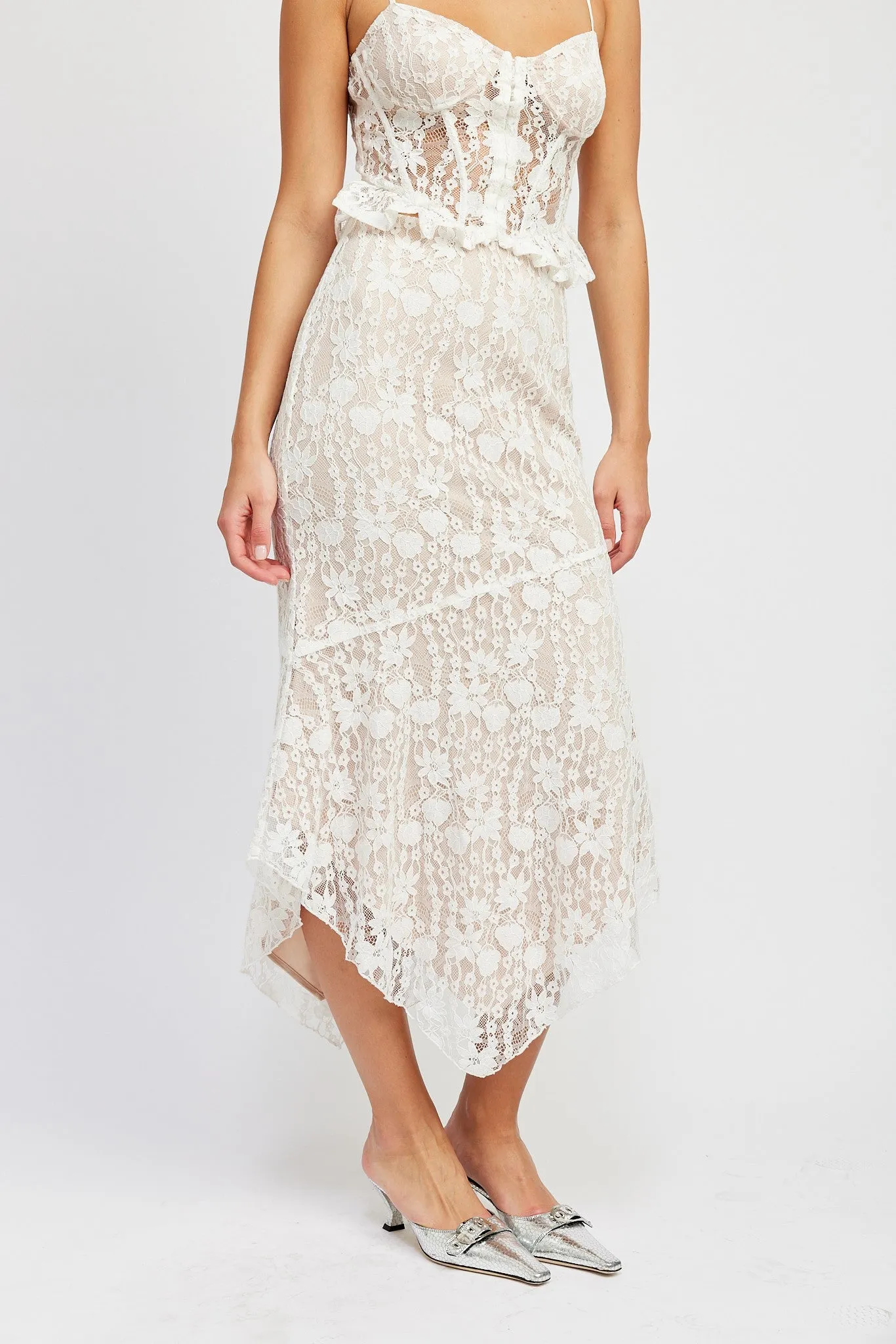 Gigi Lace Maxi Skirt