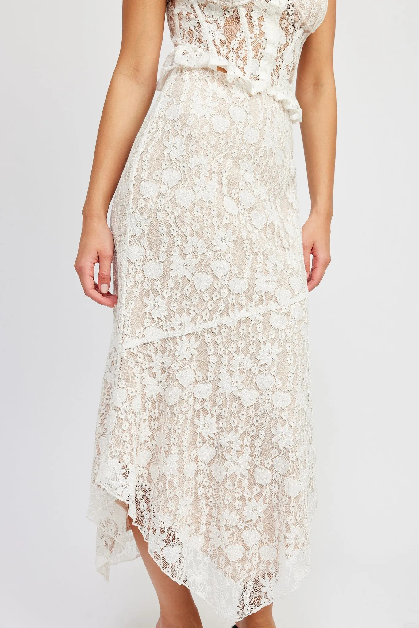 Gigi Lace Maxi Skirt