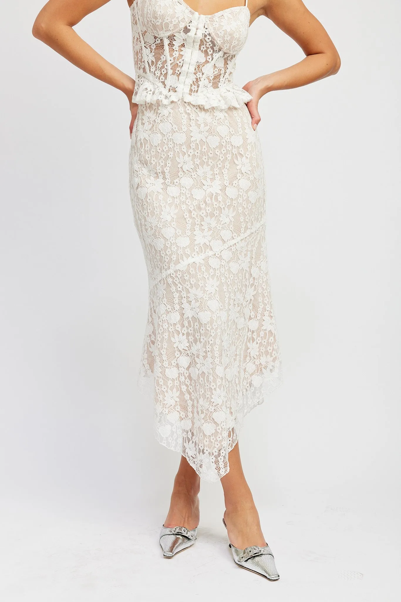 Gigi Lace Maxi Skirt