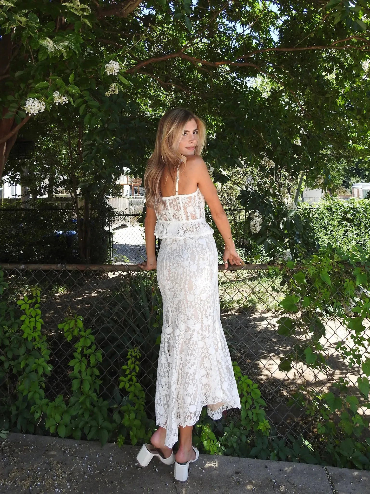 Gigi Lace Maxi Skirt