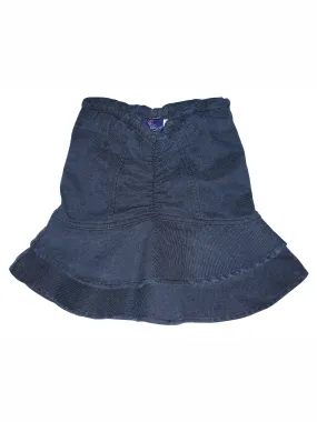 Girls Denim Skirt with Ruffle