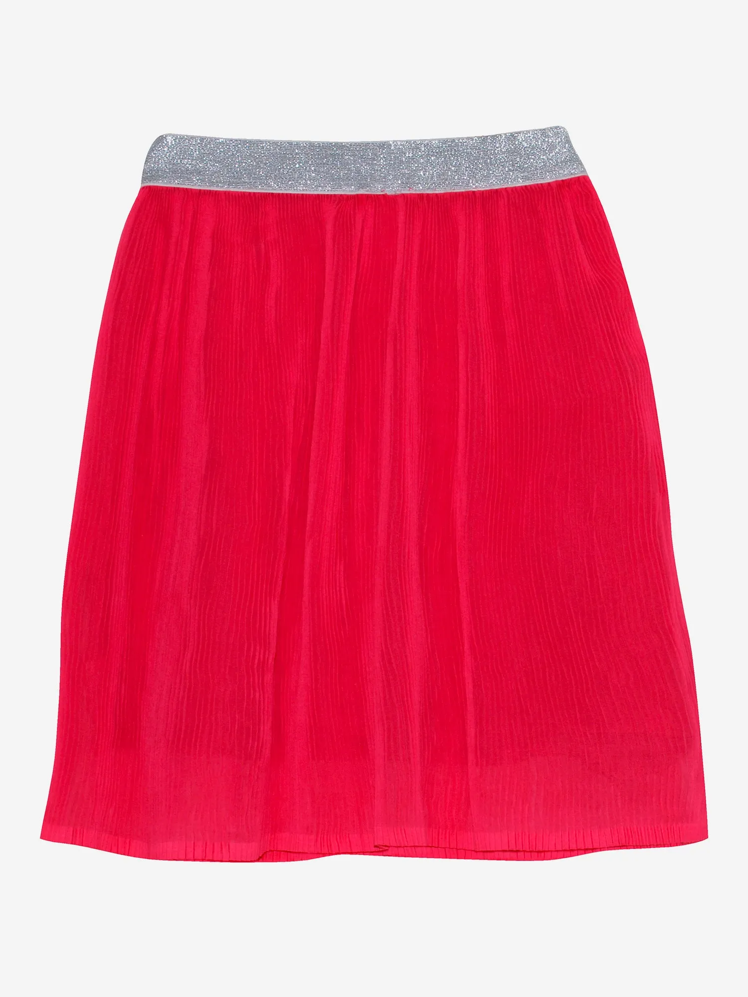 Girls Pleated Flared Skirt