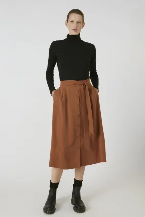 juliaana skirt maroon