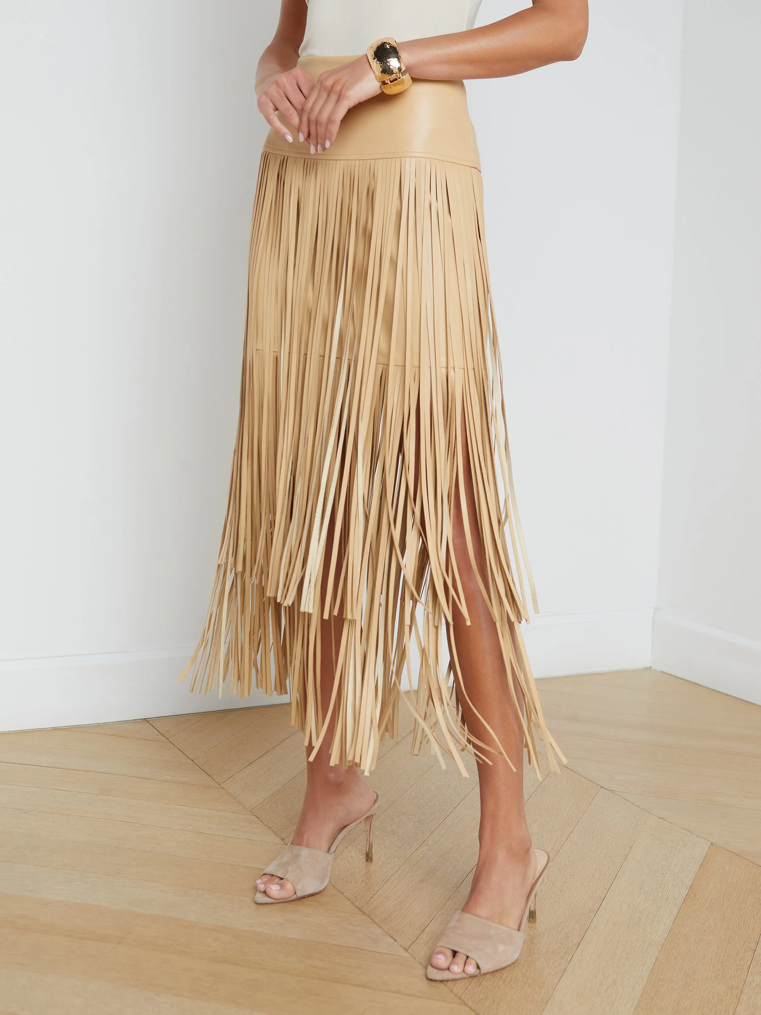 Karolina Fringe Skirt