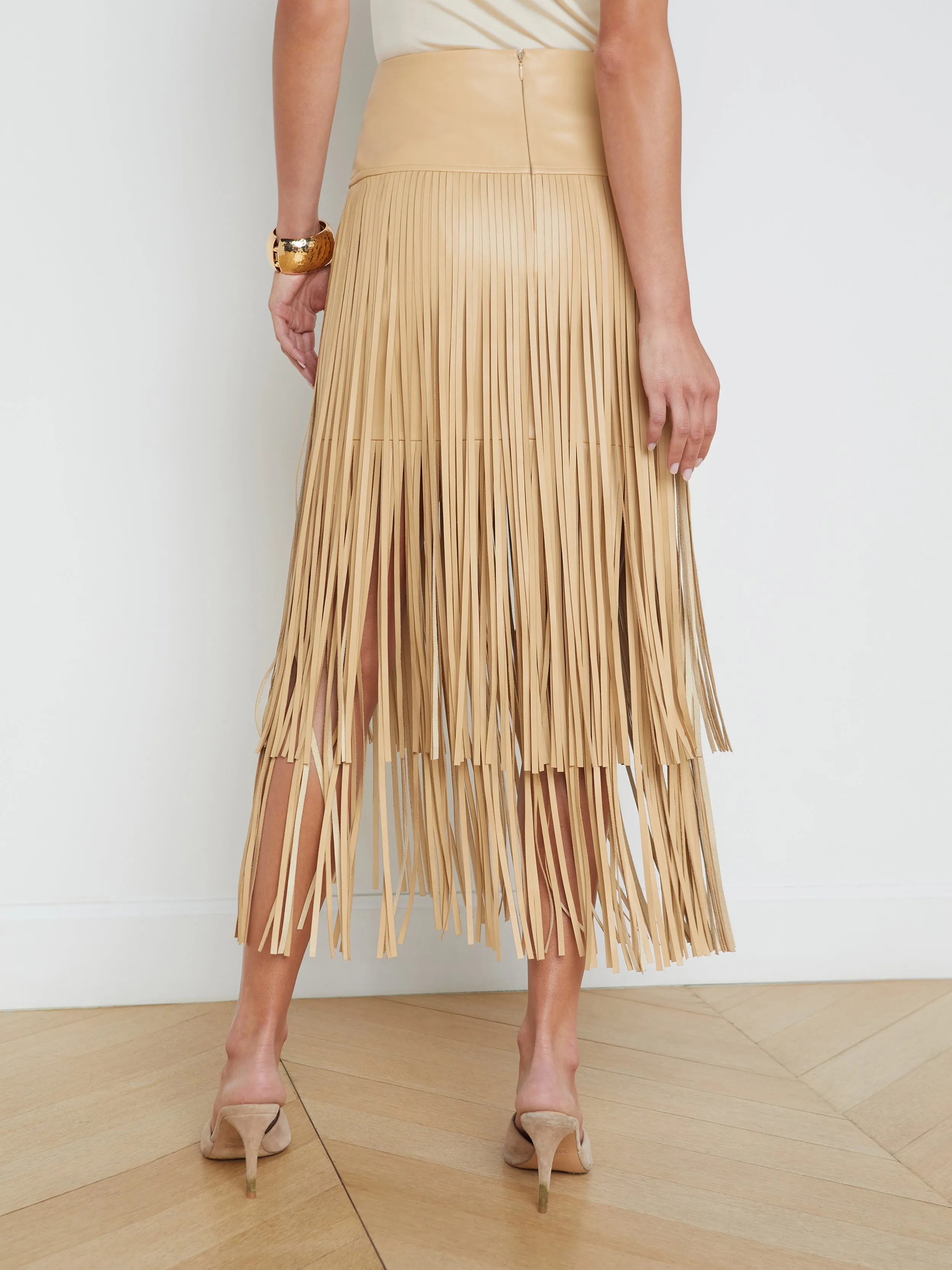 Karolina Fringe Skirt