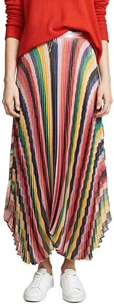 'Katz' Sunburst Pleat Skirt