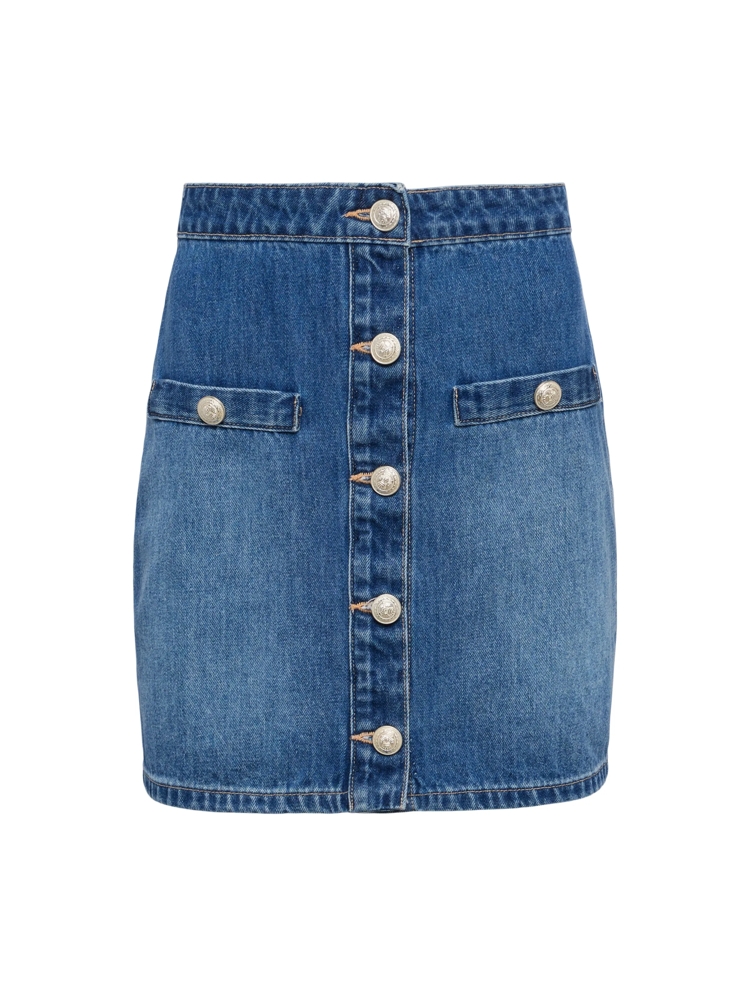 Kris Denim Mini Skirt