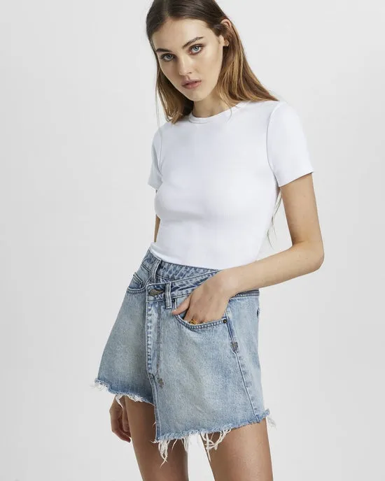 Ksubi - Rap Skirt Clas Sick in Denim