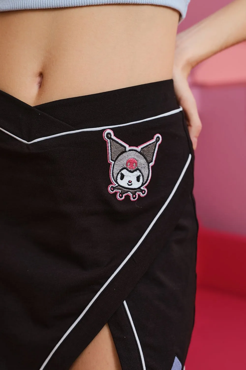 Kuromi Spades Mini Skirt