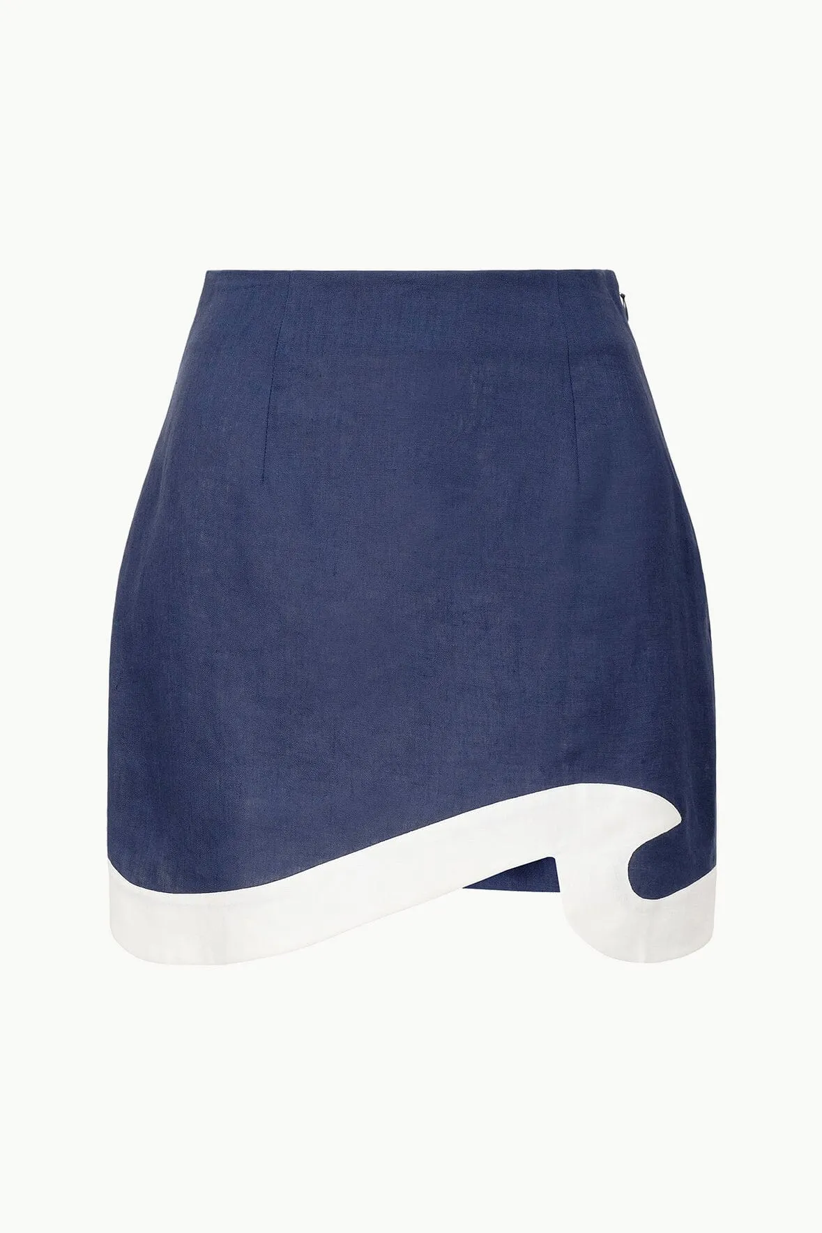 LEANDRO SKIRT | NAVY WHITE