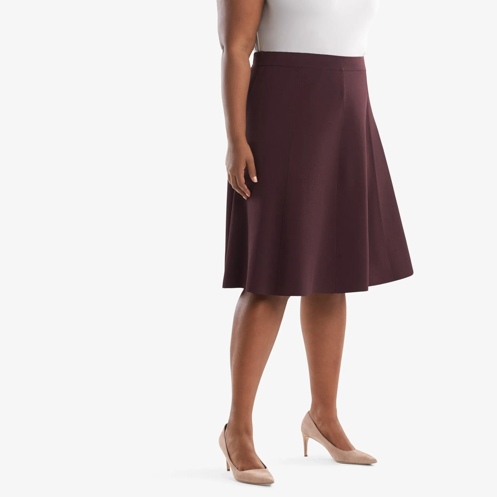 Madison Skirt :: Bordeaux