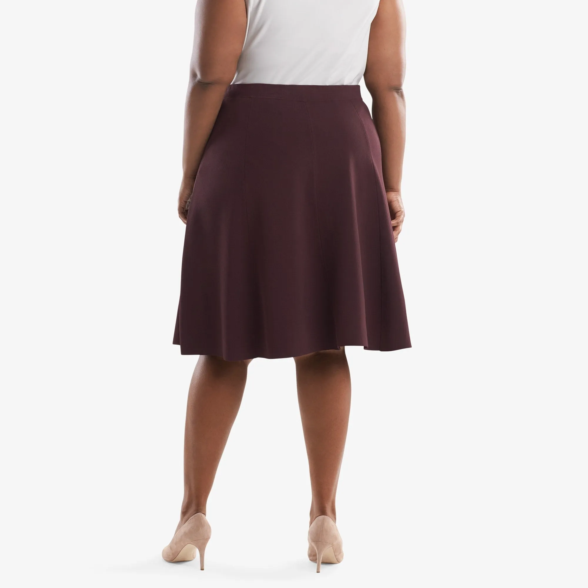 Madison Skirt :: Bordeaux