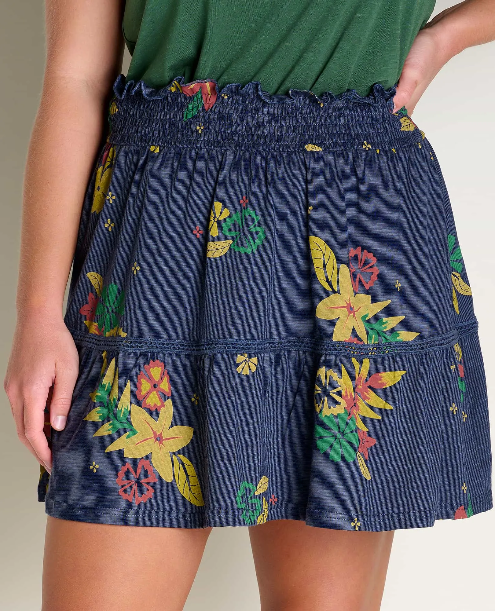 Marigold Ruffle Skirt