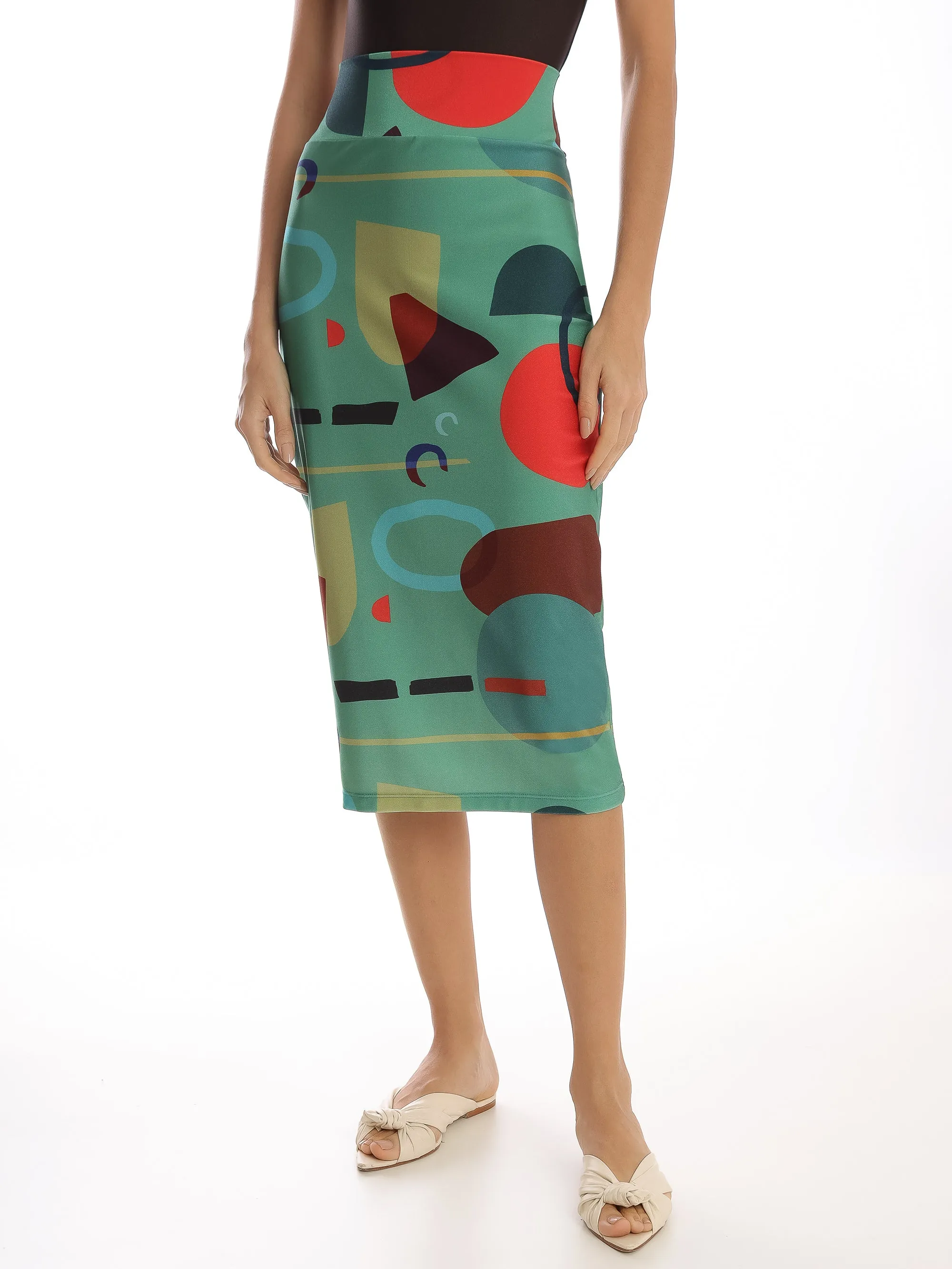 Modernism Midi Skirt