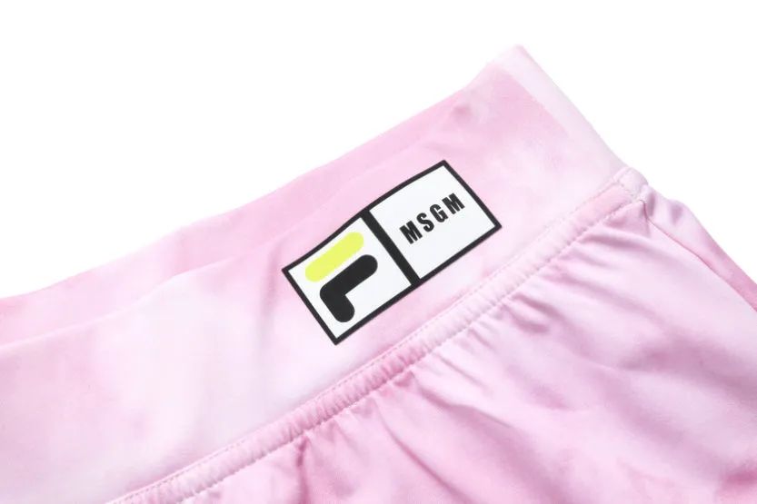 MSGM X FILA Knitted Skirt