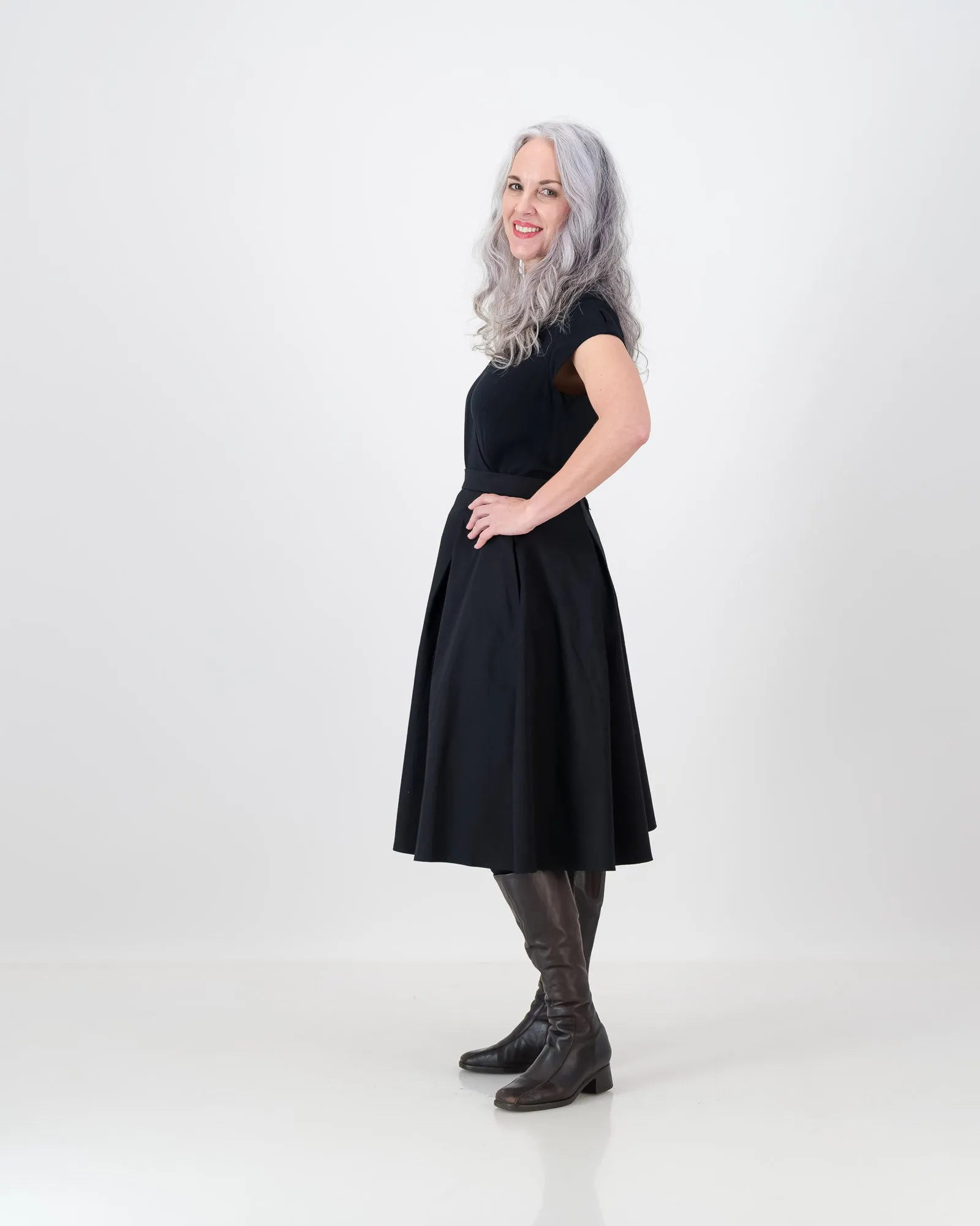 nkuli skirt - black