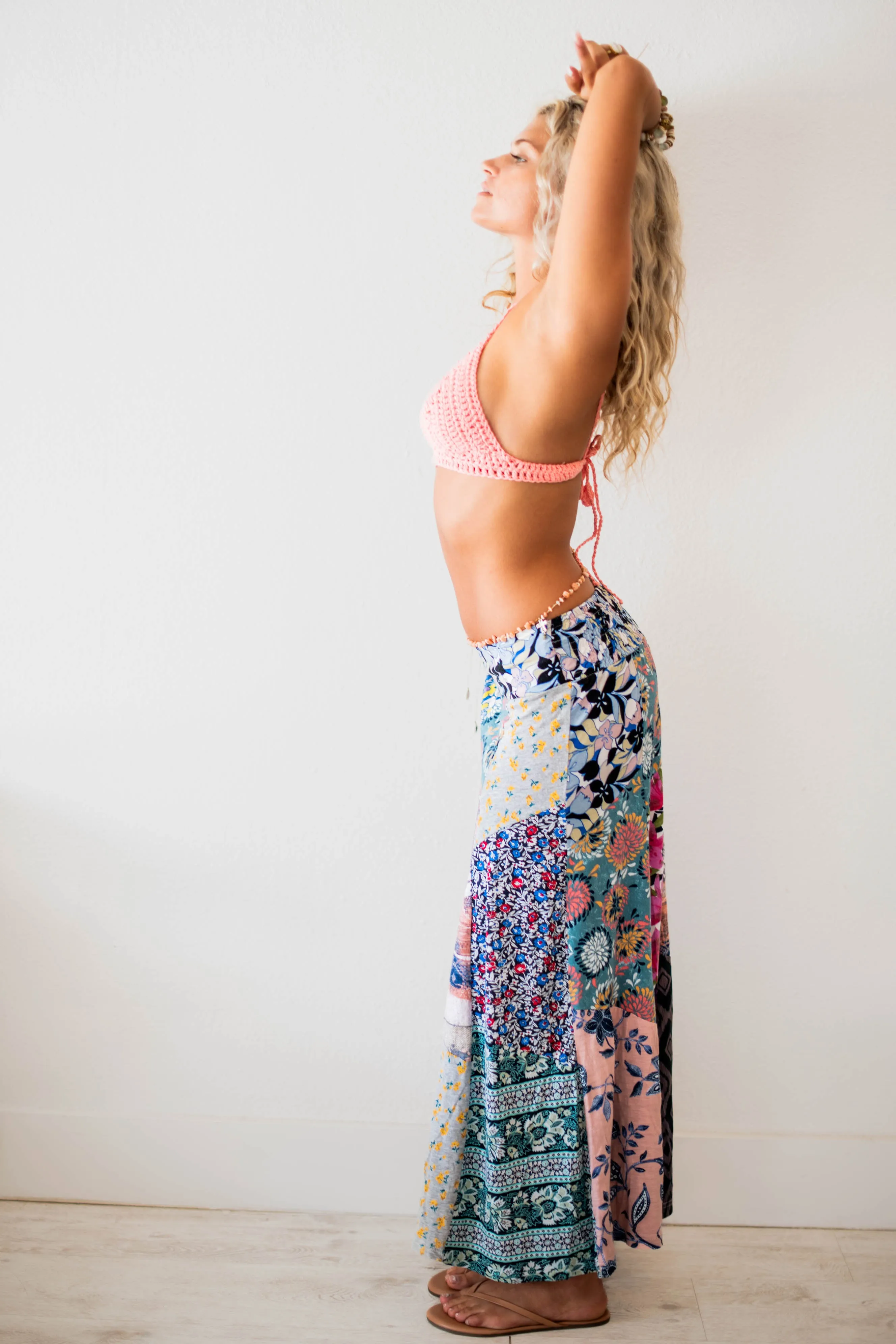 Patchwork Maxi skirt