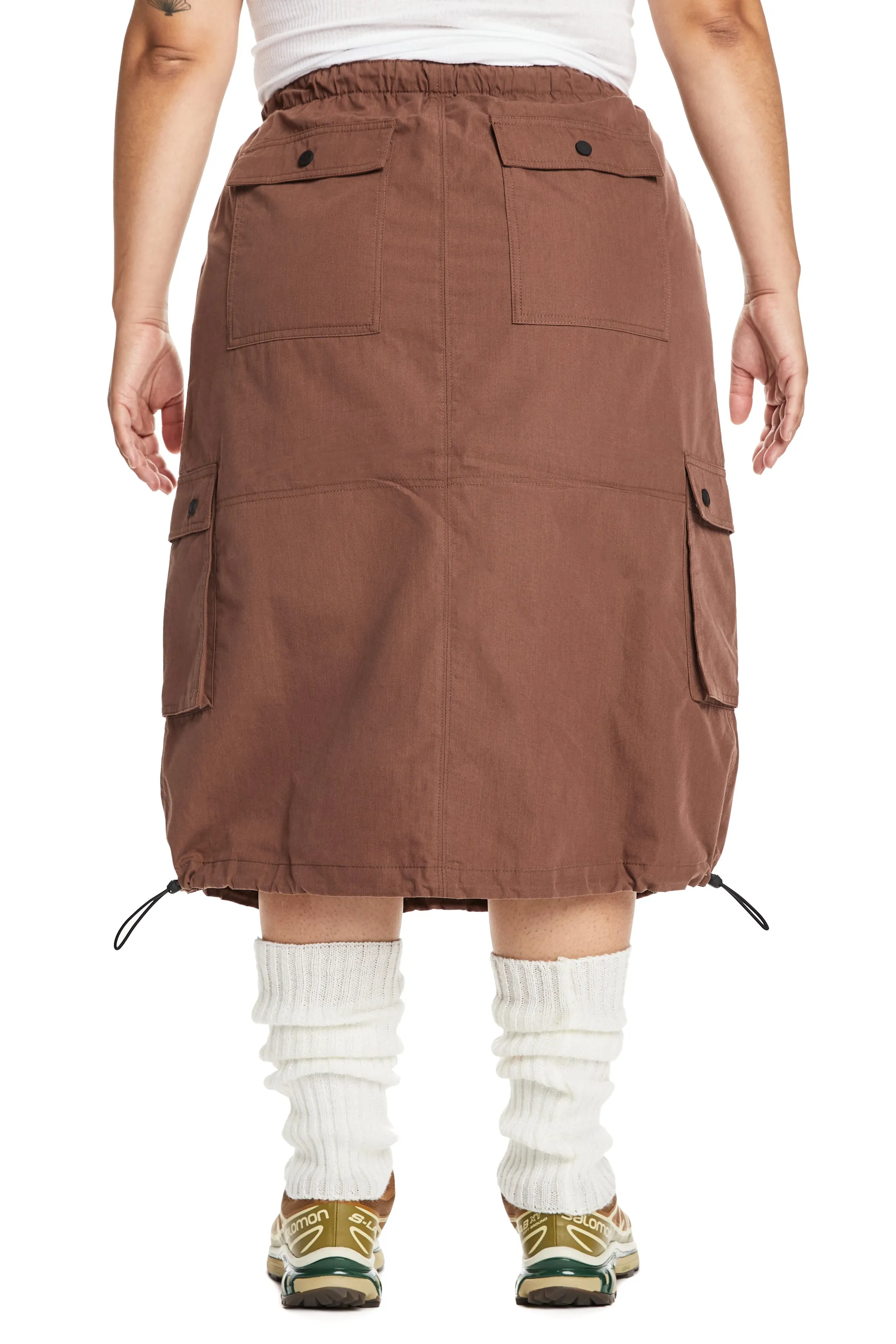 Poplin Parachute Skirt