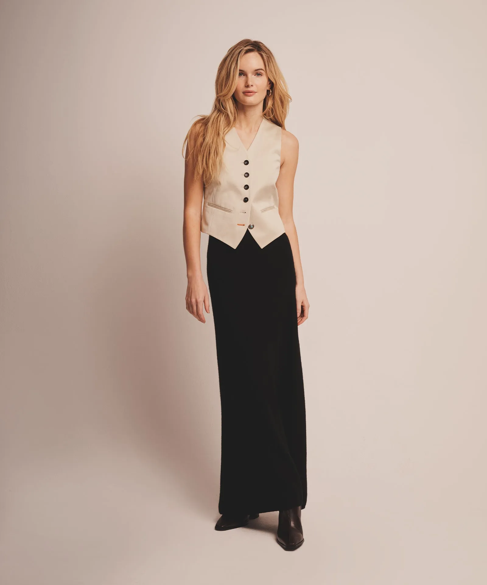 Signature Cashmere Maxi Skirt